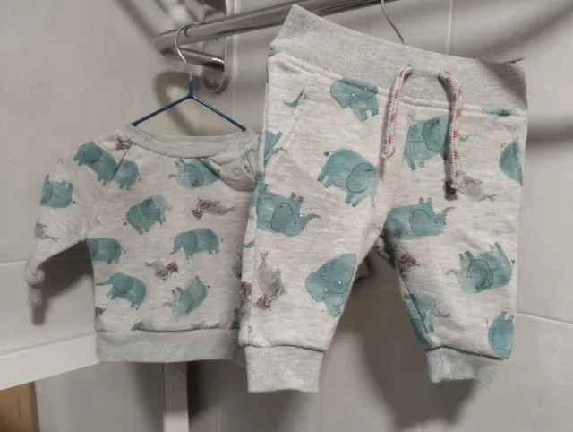 Conjunto chándal bebé 1-3 meses