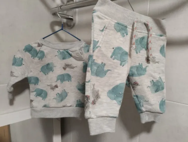 Conjunto chándal bebé 1-3 meses