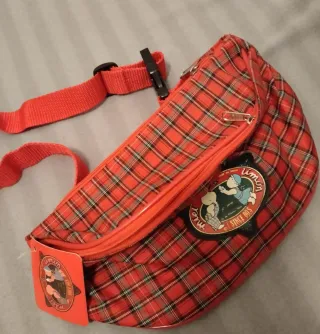 Riñonera infantil cuadros escoceses