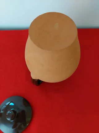 Pignata in terracotta con coperchio