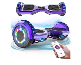 Hoverboard RCB Morado con Luces LED.