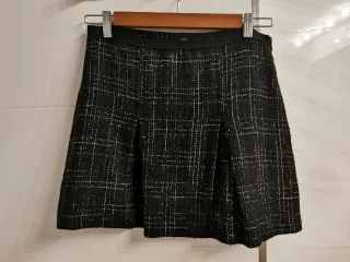 Minifalda nueva de cuadros blanco y negro. OFERTA!