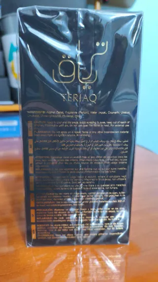 Perfume Teriaq Intense Lattafa 100ml