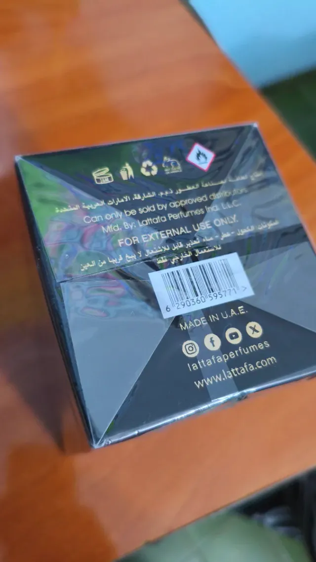 Perfume Teriaq Intense Lattafa 100ml