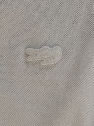 Vestido Polo Lacoste Blanco Talla M