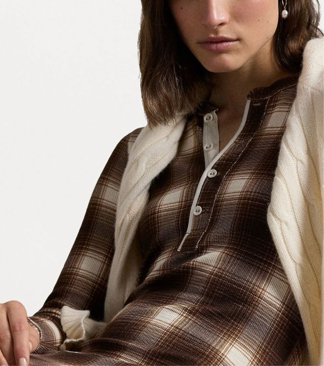 Vestido Polo Ralph Lauren Henley Cuadros