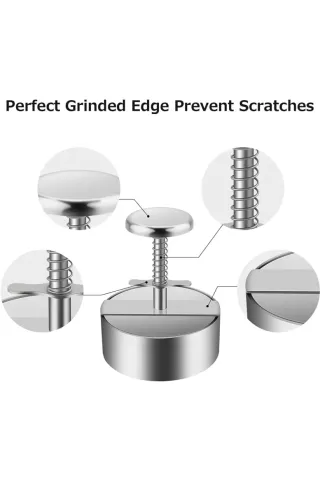 Prensa Hambúrguer Metal