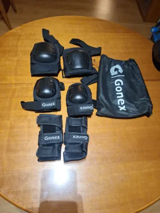 Kit Protección Patinaje Infantil Gonex