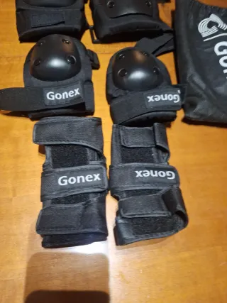Kit Protección Patinaje Infantil Gonex
