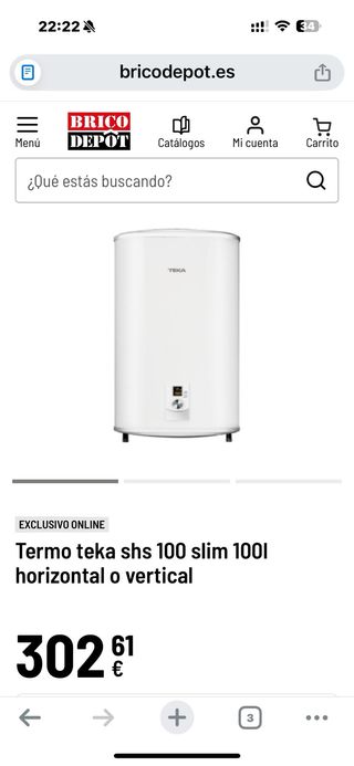 Calentador Eléctrico Teka 100L