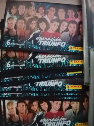 Álbumes Operación Triunfo 2005 Panini
