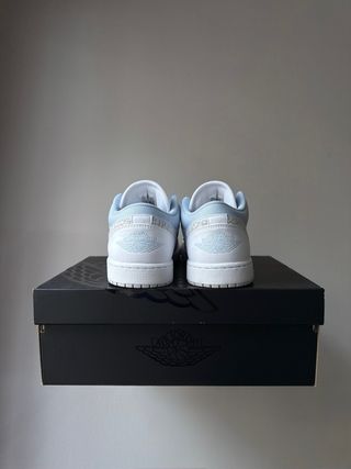 Nike Air Jordan 1 Low Blue Tint Elephant Print