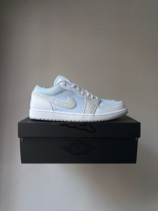Nike Air Jordan 1 Low Blue Tint Elephant Print