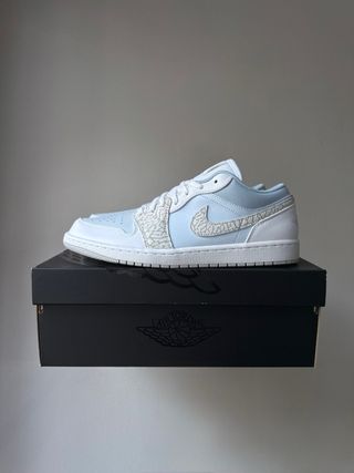 Nike Air Jordan 1 Low Blue Tint Elephant Print