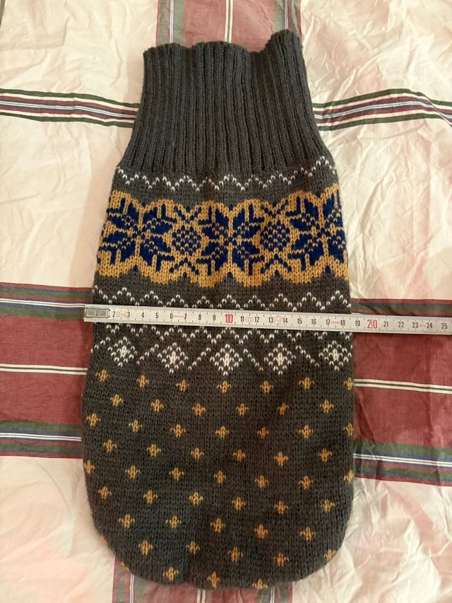 Maglione per cane multicolore