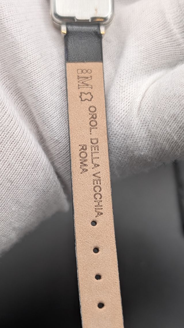 Omega De Ville Donna Rettangolare Nero