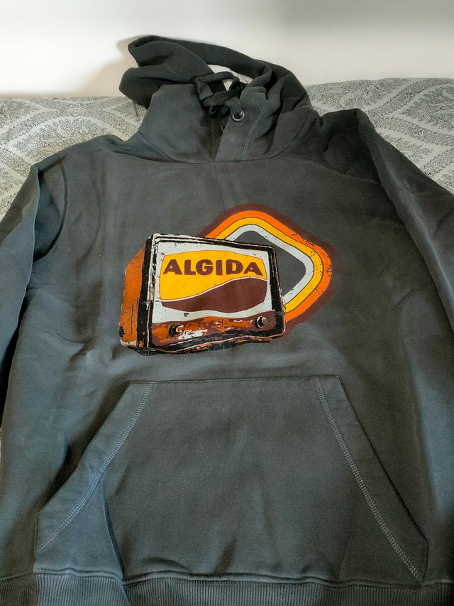 Felpa Algida Vintage Collection Grigia