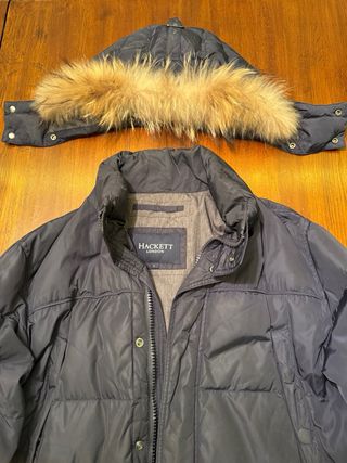 Abrigo Hackett azul hombre