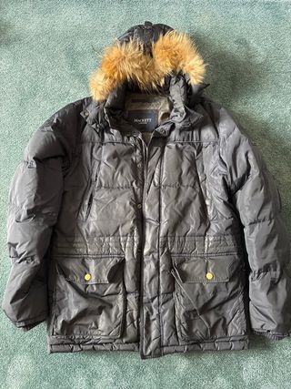 Abrigo Hackett azul hombre