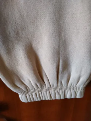 Pantalones deportivos beige mujer