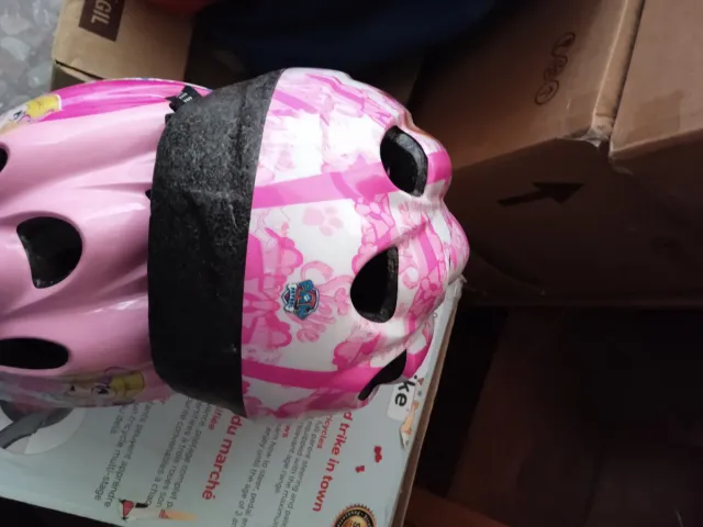 Casco bici infantil rosa