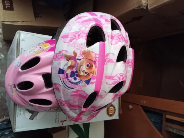Casco bici infantil rosa