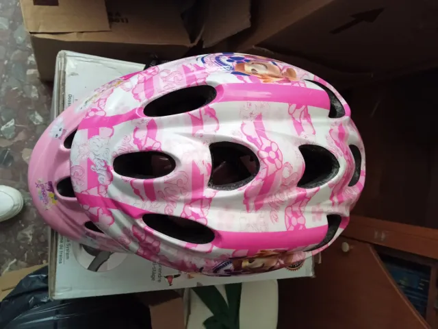 Casco bici infantil rosa