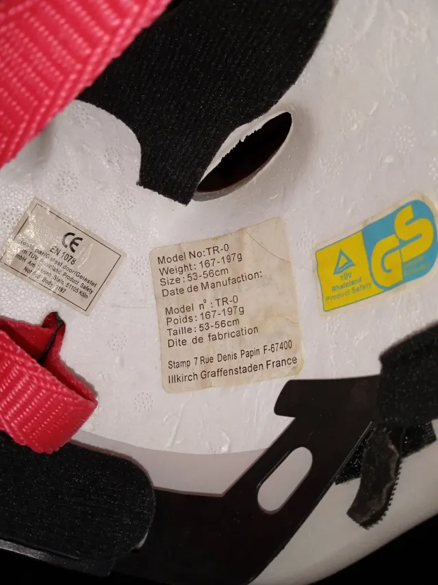 Casco bici infantil rosa