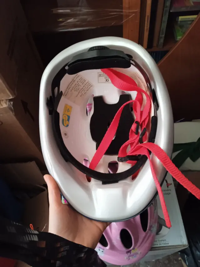 Casco bici infantil rosa