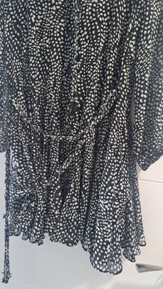 Vestido Zara Estampado Talla S