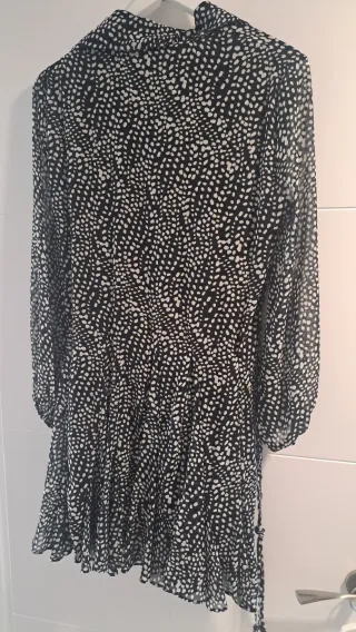 Vestido Zara Estampado Talla S