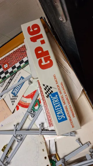 Circuito Scalextric GP-16 Vintage Años 80
