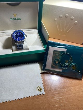 Reloj Rolex Submariner Azul