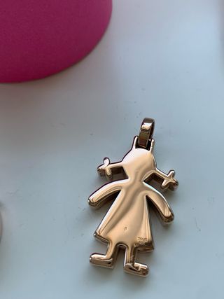 Conjunto Tous: Colgante y Anillo plata y oro rosa