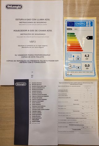 Estufa de gas De'Longhi Variable Blue Flame