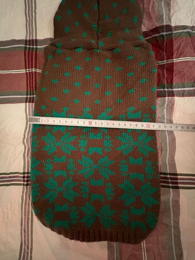 Maglione per cane con cappuccio