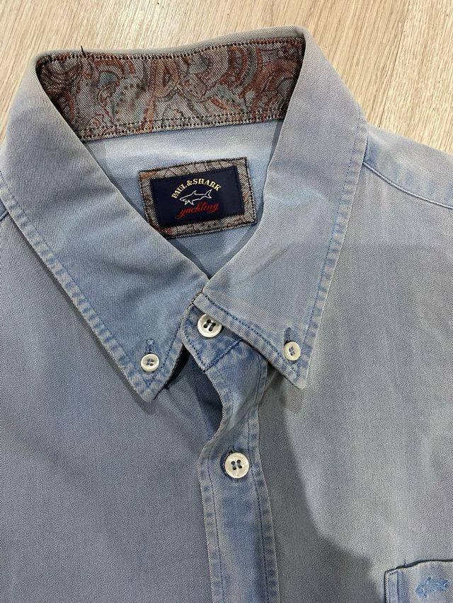 Camisas Paul & Shark Azules