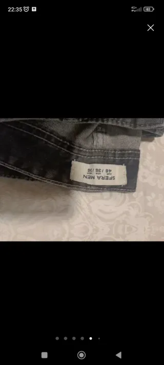 Pantalón vaquero Sfera gris hombre