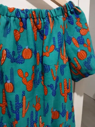 Vestido Minueto Cactus. Talla L