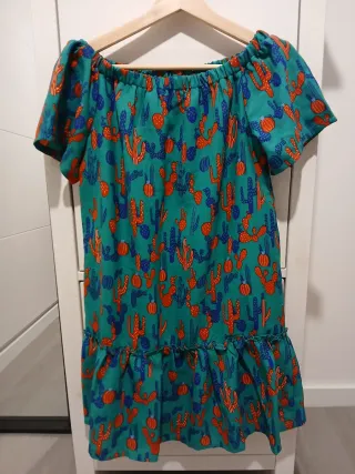 Vestido Minueto Cactus. Talla L