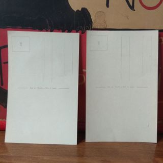 Postales antiguas dibujos pastel niñas