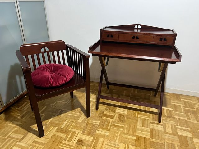 Escritorio madera maciza original