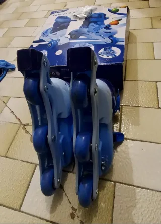 Patines en línea 3 ruedas ajustables talla 31 a 34