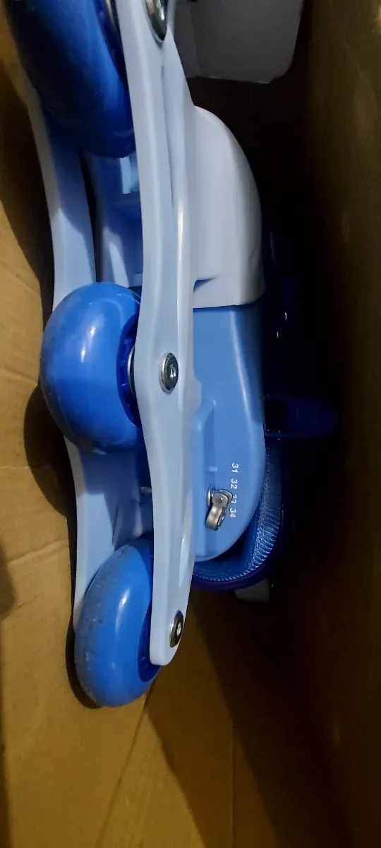 Patines en línea 3 ruedas ajustables talla 31 a 34