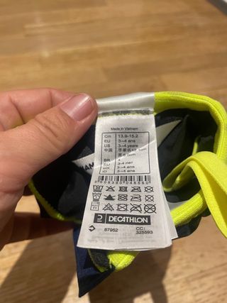 Manoplas/guantes de nieve niño Talla 3-4