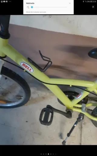 Bicicleta Infantil Bell 20X