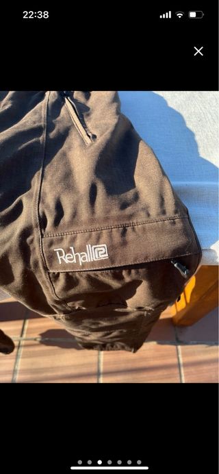 Pantalón de Ski Marrón con Tirante