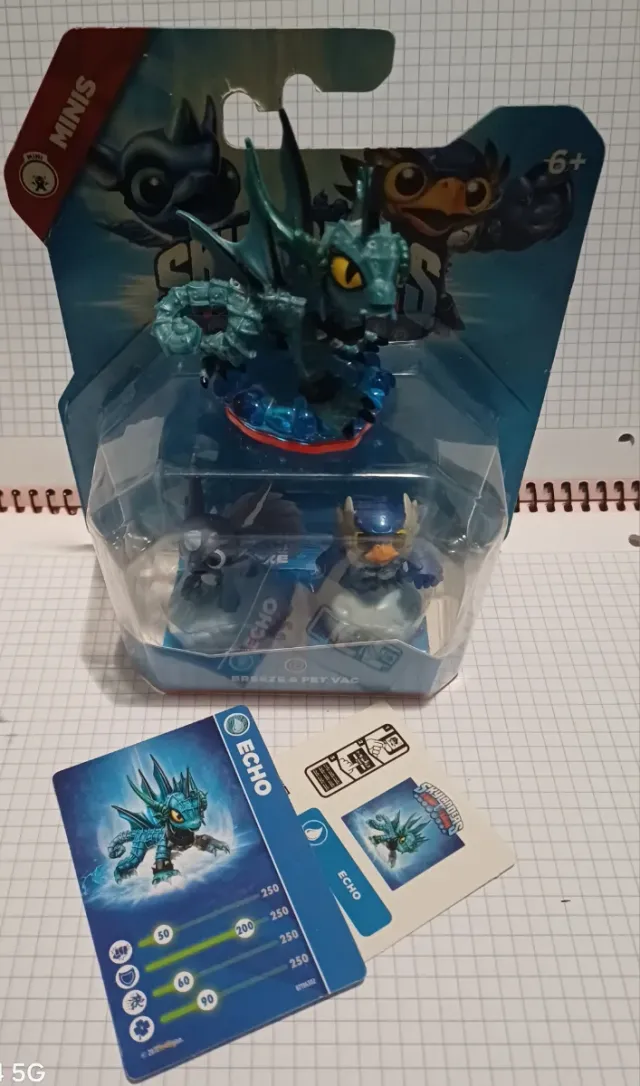 Pack Duplo Mini Skylanders Trap Team: Aire + Echo