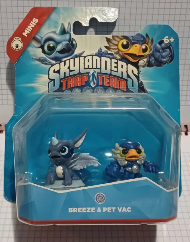 Pack Duplo Mini Skylanders Trap Team: Aire + Echo