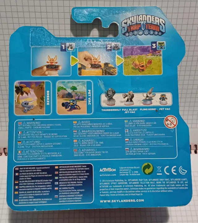 Pack Duplo Mini Skylanders Trap Team: Aire + Echo